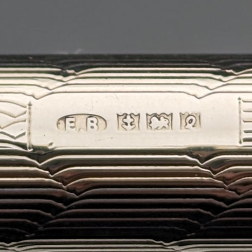 1965 British Yard O'Red Sterling Silver Push-Pull Pencil in Case